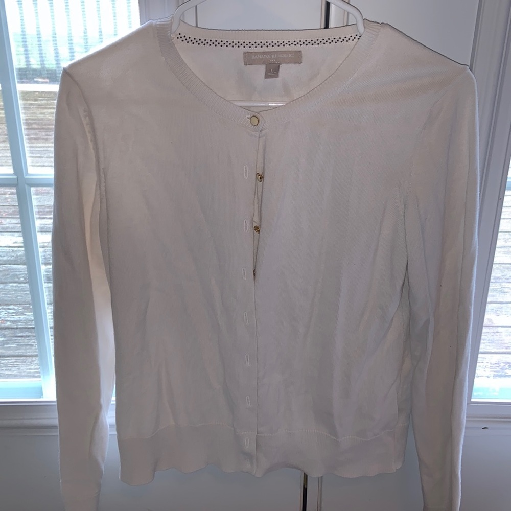 Large Button-Up Sweater